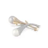Perodri Broche de Oro Blanco Sale