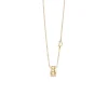 Damiani Collar de oro amarillo Belle Époque Reel Clearance