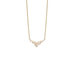Damiani Collar de oro amarillo Mimosa Clearance