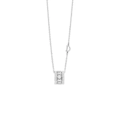 Damiani Collar de oro blanco Belle Époque Reel Hot