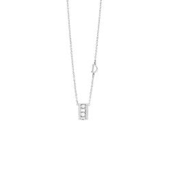 Damiani Collar de oro blanco Belle Époque Reel Hot