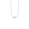 Damiani Collar de oro blanco Mimosa Hot