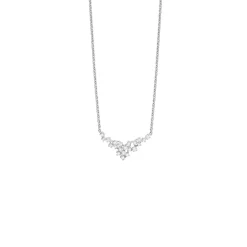 Damiani Collar de oro blanco Mimosa Hot