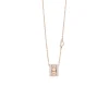 Damiani Collar de oro rosa Belle Époque Reel Sale