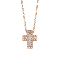 Damiani Collar de oro rosa Belle Époque Best