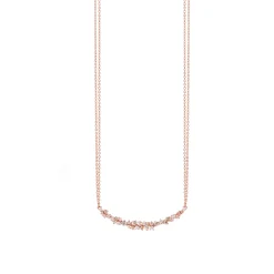 Damiani Collar de oro rosa Mimosa Clearance
