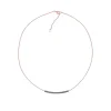 Pesavento Collar Polvo de Diamante Gris New