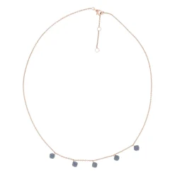 Pesavento Collar Polvo Diamante Azul Discount