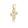 Perodri Cruz de Oro Amarillo y Brillantes Discount