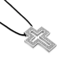Perodri Cruz de Oro Blanco Fashion