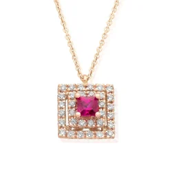 Perodri Gargantilla de Oro Rosa Clearance
