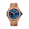 Hublot BIG BANG INTEGRATED TIME ONLY KING GOLD BLUE New