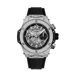 Hublot Big Bang Unico Titanium Pavé New