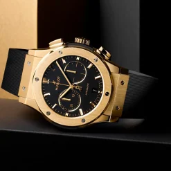 Hublot Classic Fusion Chronograph Yellow Gold New