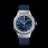 Hublot Classic Fusion Titanium Blue Diamonds Clearance