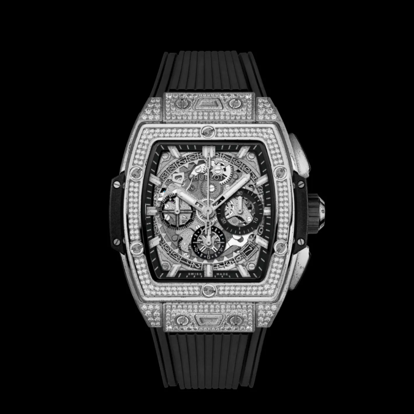 Hublot Spirit Big Bang Titanium Pavé Fashion