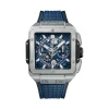 Hublot SQUARE BANG UNICO TITANIUM BLUE Sale