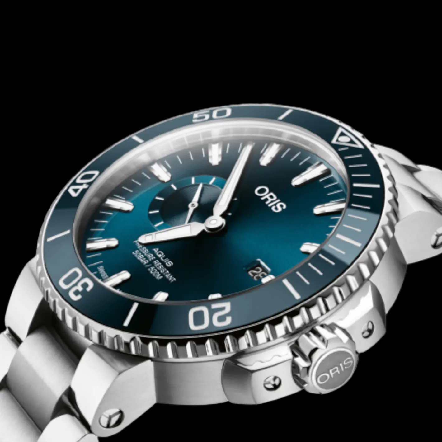 Oris Aquis Small Second Date Outlet