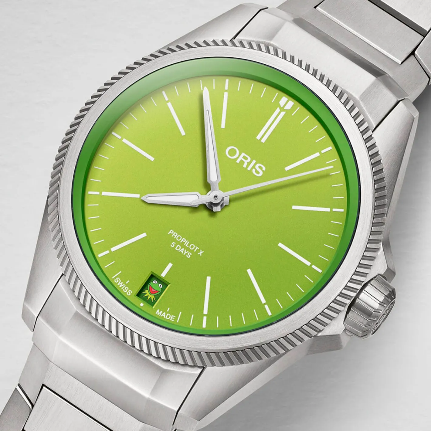 Oris Propilot Kermit edition Hot
