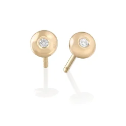 Perodri Pendientes de oro amarillo Best