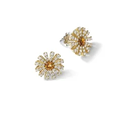 Damiani Pendientes de oro amarillo Margherita Best