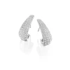 Perodri Pendientes de oro blanco Discount