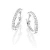 Perodri Pendientes de Oro Blanco Online