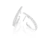 Perodri Pendientes de Oro Blanco Sale