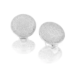 Perodri Pendientes de Oro Blanco Discount