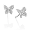 Perodri Pendientes de Oro blanco Clearance
