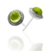 Perodri Pendientes de Oro Blanco Discount
