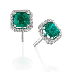 Perodri Pendientes de Oro Blanco Sale