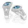 Perodri Pendientes de Oro Blanco Discount