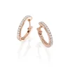 Perodri Pendientes de oro rosa New