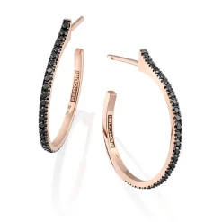 Perodri Pendientes de Oro Rosa New