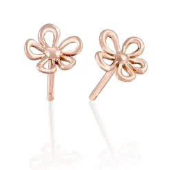 Perodri Pendientes de Oro Rosa Discount