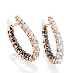 Perodri Pendientes de Oro Rosa Online