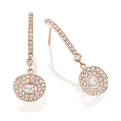 Perodri Pendientes de Oro Rosa Sale