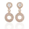 Perodri Pendientes de Oro Rosa New