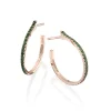 Perodri Pendientes de oro rosa New