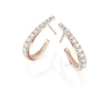 Perodri Pendientes de Oro Rosa Discount