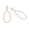 Perodri Pendientes de Oro Rosa New