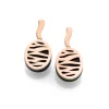 Perodri Pendientes de Oro Rosa Discount