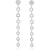 Perodri Pendientes Oro Blanco Outlet
