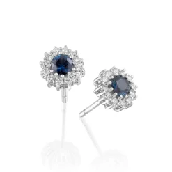 Perodri Pendientes Oro Blanco Sale