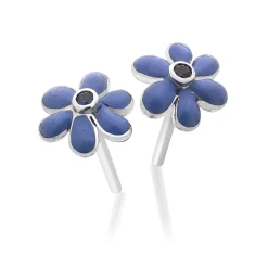 Perodri Pendientes Oro Blanco Online