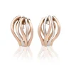 Perodri Pendientes Oro Blanco y Oro Rosa Best