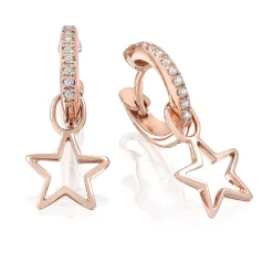 Perodri Pendientes Oro Rosa Best