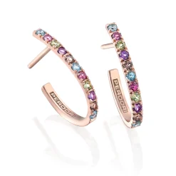 Perodri Pendientes Oro Rosa Best
