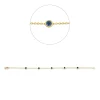 Cristina Wish Pulsera en oro amarillo con zafiros Outlet